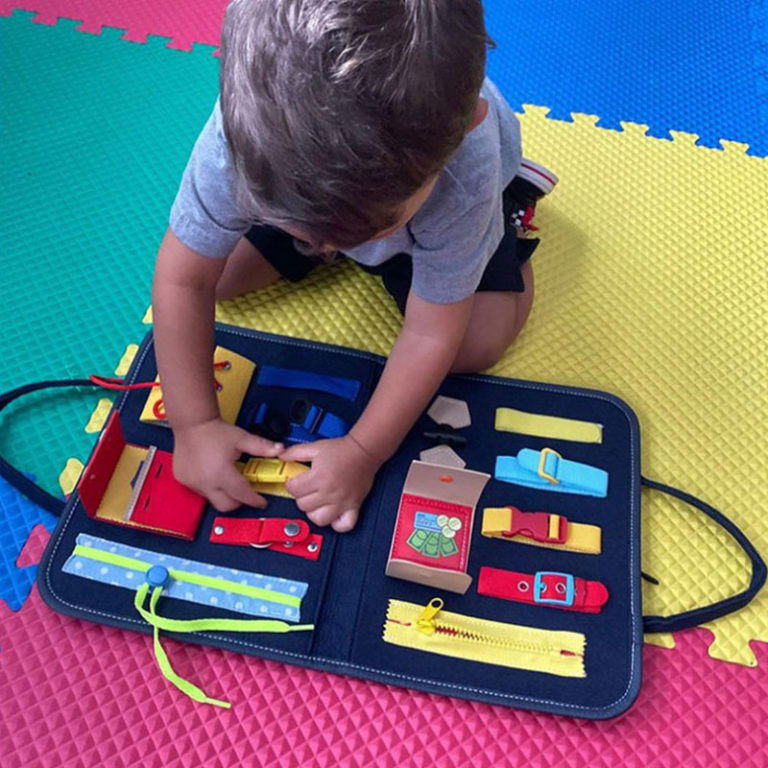 JADUFHU Montessori Busy Board 2 ans Jouet Educatif Jouet de JADUFHU Montessori Busy Board 2 ans Jouet Educatif Jouet de