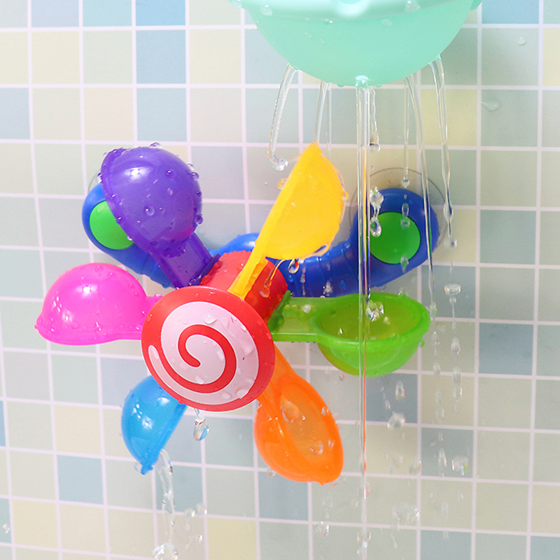 Roue de bain colorée, jouet de bain à ventouse - Boutique inspirée