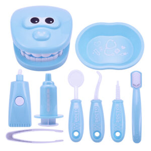 Pomurom Kit dentiste - Jouet dentaire avec dents - Kit de jeu de mé